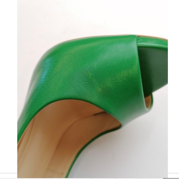 NEW CASADEI Leather Court Shoes US6.5 UK3.5 EU36.5 Blade Heel Made in Italy - Picture 6 of 7